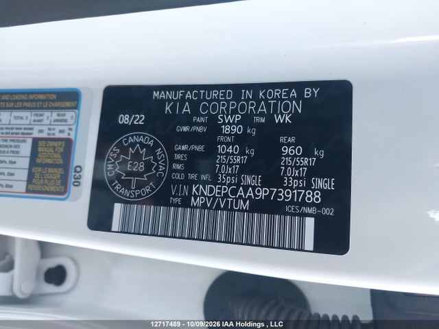 KIA Seltos 2023 KNDEPCAA9P7391788 Image 9