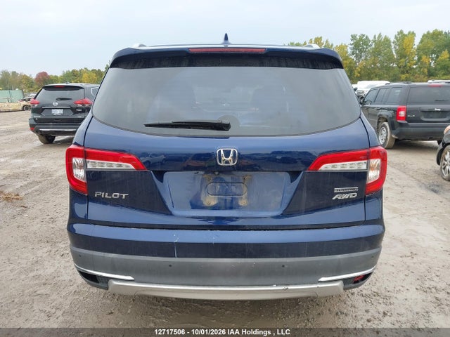 12717506 :رقم المزاد ، 5FNYF6H91KB501569 vin ، 2019 Honda Pilot Touring مزاد بيع