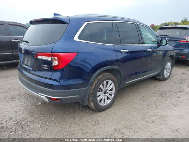 12717506 :رقم المزاد ، 5FNYF6H91KB501569 vin ، 2019 Honda Pilot Touring مزاد بيع