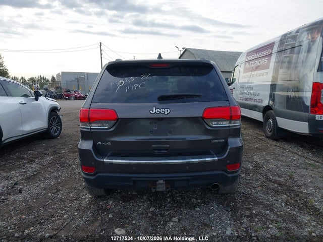 12717534 :رقم المزاد ، 1C4RJFBG1GC309454 vin ، 2016 Jeep Grand Cherokee Limited مزاد بيع
