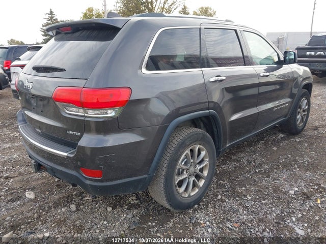 12717534 :رقم المزاد ، 1C4RJFBG1GC309454 vin ، 2016 Jeep Grand Cherokee Limited مزاد بيع