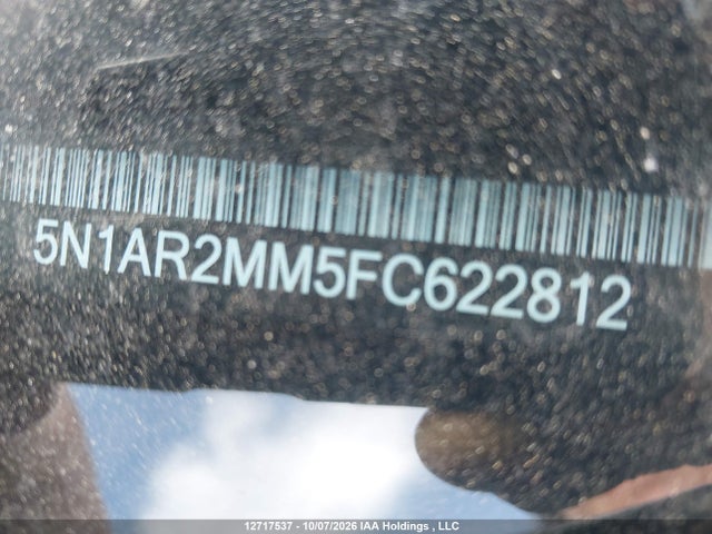 5N1AR2MM5FC622812 Nissan Pathfinder Platinum/s/sl/sv