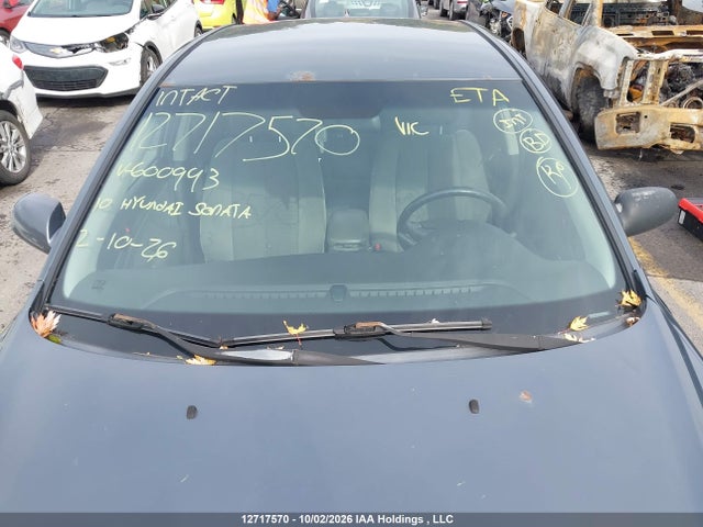 12717570 :رقم المزاد ، 5NPET4AC8AH600993 vin ، 2010 Hyundai Sonata مزاد بيع