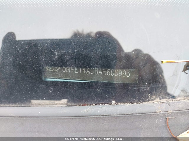 12717570 :رقم المزاد ، 5NPET4AC8AH600993 vin ، 2010 Hyundai Sonata مزاد بيع