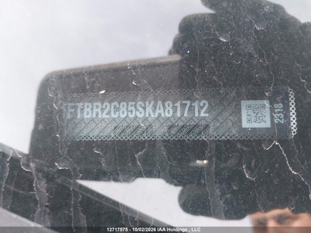 Aukcja sprzedaży 2025 Ford Transit T-250, vin: 1FTBR2C85SKA81712, numer aukcji: 12717575
