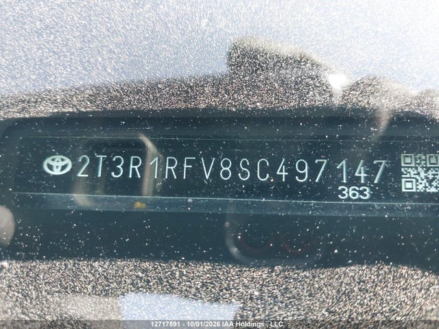 2T3R1RFV8SC497147 Toyota Rav4 Xle