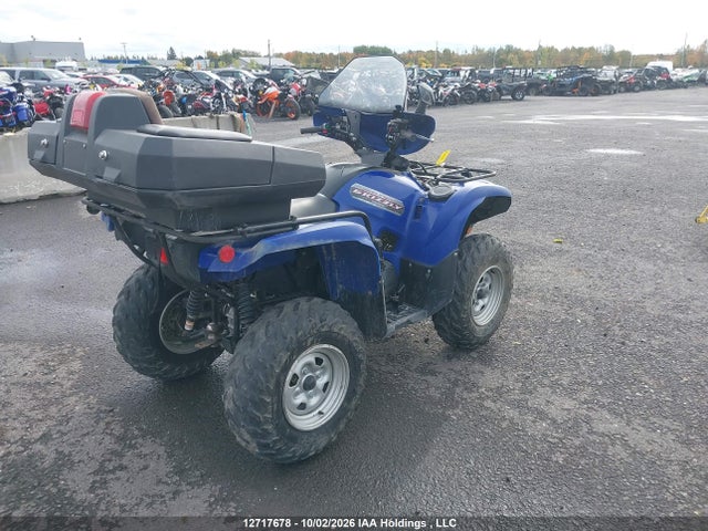 12717678 :رقم المزاد ، 5Y4AM13W5DA301126 vin ، 2013 Yamaha Yfm700 Fwad مزاد بيع