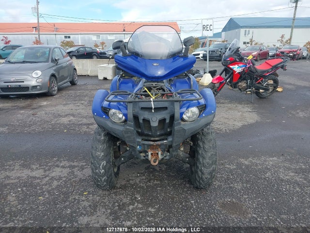 12717678 :رقم المزاد ، 5Y4AM13W5DA301126 vin ، 2013 Yamaha Yfm700 Fwad مزاد بيع