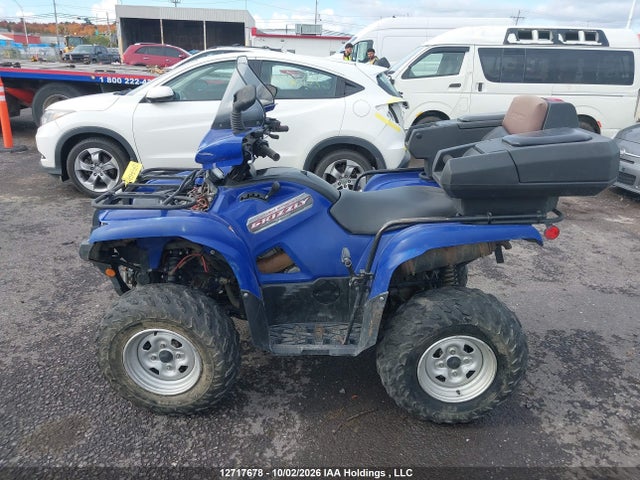 12717678 :رقم المزاد ، 5Y4AM13W5DA301126 vin ، 2013 Yamaha Yfm700 Fwad مزاد بيع