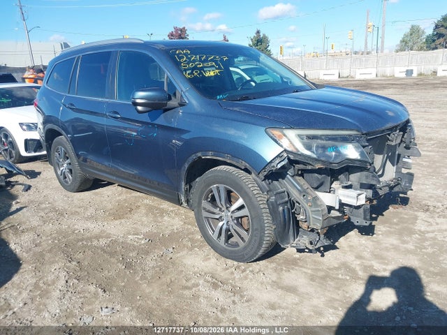 2016 Honda Pilot Exln მანქანა იყიდება აუქციონზე, vin: 5FNYF6H74GB502091, აუქციონის ნომერი: 12717737