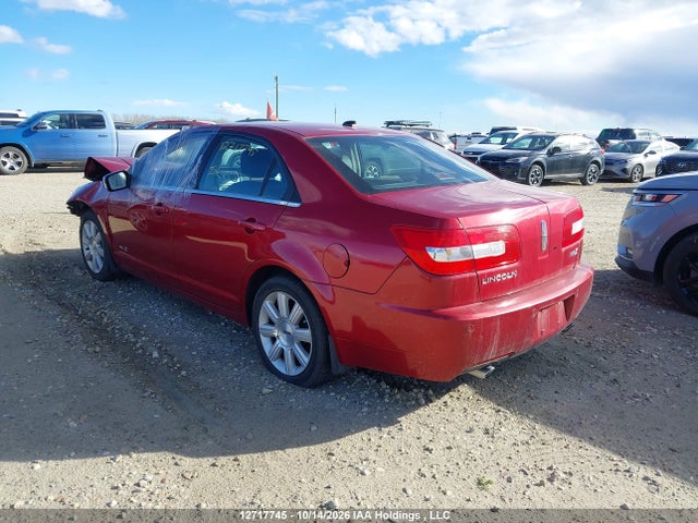 2008 Lincoln Mkz მანქანა იყიდება აუქციონზე, vin: 3LNHM26T58R648297, აუქციონის ნომერი: 12717745