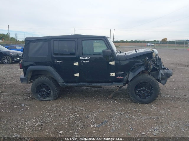 12717751 :رقم المزاد ، 1C4BJWDG1JL846170 vin ، 2018 Jeep Wrangler Unlimited Sport مزاد بيع