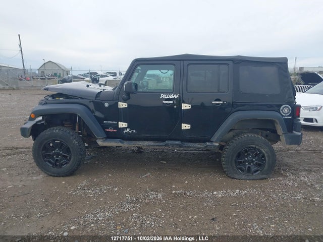12717751 :رقم المزاد ، 1C4BJWDG1JL846170 vin ، 2018 Jeep Wrangler Unlimited Sport مزاد بيع