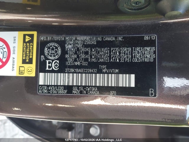 Продаж на аукціоні авто 2014 Lexus Rx 350/base/f Sport, vin: 2T2BK1BA6EC228432, номер лоту: 12717793