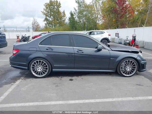 12717797 :رقم المزاد ، WDDGF7HB8AF454996 vin ، 2010 Mercedes-benz C 63 Amg مزاد بيع