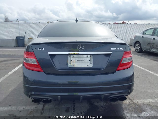 12717797 :رقم المزاد ، WDDGF7HB8AF454996 vin ، 2010 Mercedes-benz C 63 Amg مزاد بيع