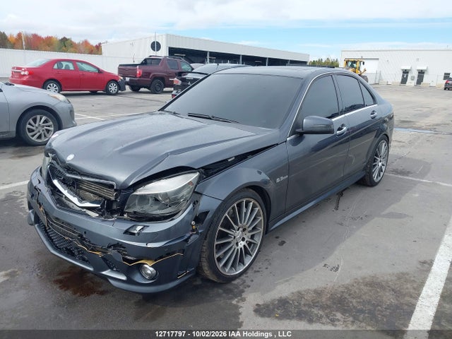12717797 :رقم المزاد ، WDDGF7HB8AF454996 vin ، 2010 Mercedes-benz C 63 Amg مزاد بيع
