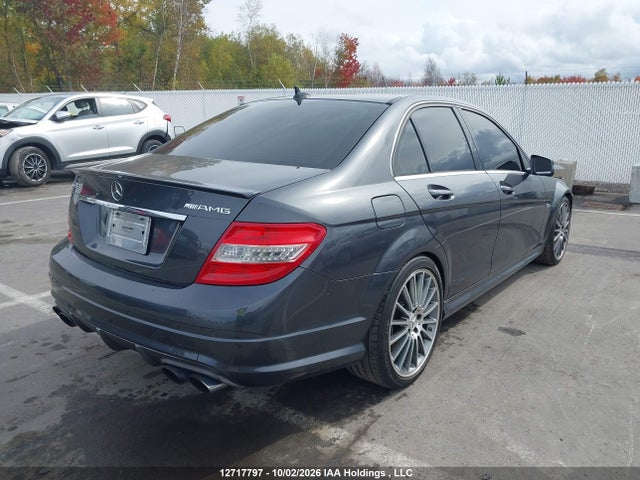 12717797 :رقم المزاد ، WDDGF7HB8AF454996 vin ، 2010 Mercedes-benz C 63 Amg مزاد بيع
