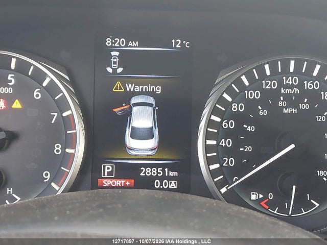 Aukcja sprzedaży 2020 Infiniti Q50 Pure/luxe/sport/edition 30, vin: JN1EV7ARXLM253209, numer aukcji: 12717897