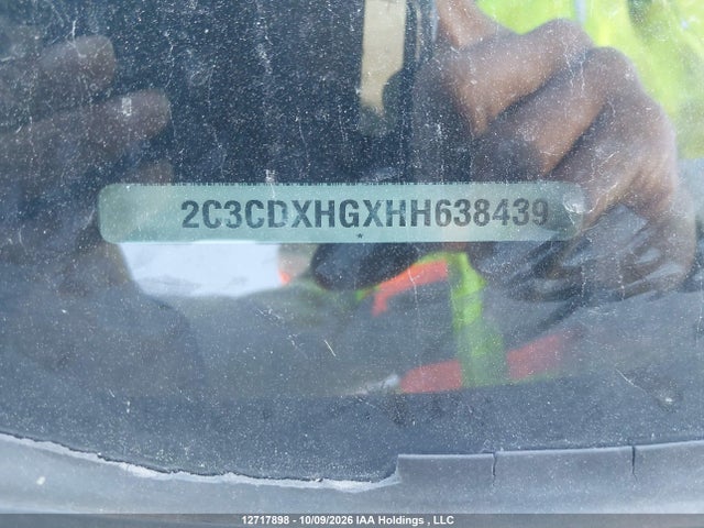 12717898 :رقم المزاد ، 2C3CDXHGXHH638439 vin ، 2017 Dodge Charger Sxt مزاد بيع