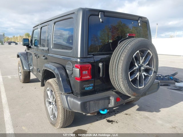 2024 Jeep Wrangler 4xe მანქანა იყიდება აუქციონზე, vin: 1C4RJXN6XRW161461, აუქციონის ნომერი: 12717909