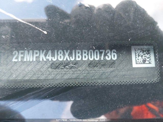 2FMPK4J8XJBB00736 Ford Edge