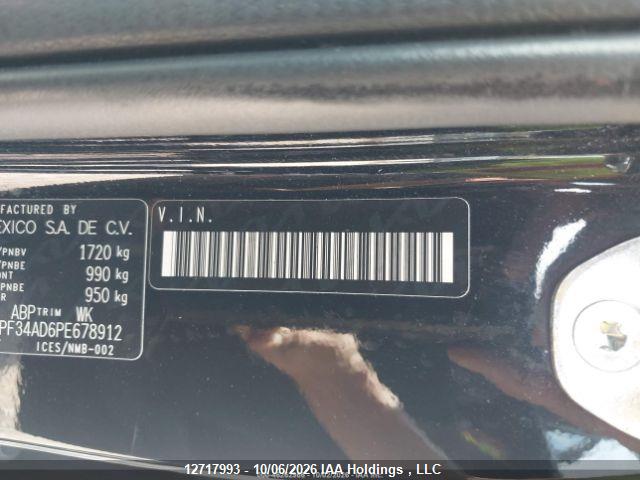3KPF34AD6PE678912 KIA Forte Ex/ex+/ex Premium