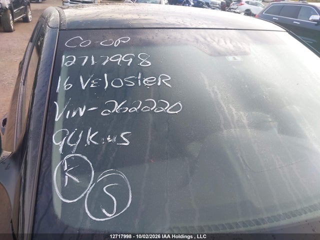 12717998 :رقم المزاد ، KMHTC6AD7GU262220 vin ، 2016 Hyundai Veloster Se مزاد بيع