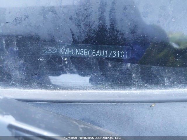 12718000 :رقم المزاد ، KMHCN3BC6AU173101 vin ، 2010 Hyundai Accent Gl مزاد بيع