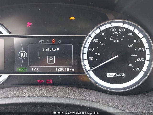 Aukcja sprzedaży 2018 Kia Niro Ex/graphite, vin: KNDCC3LC7J5126145, numer aukcji: 12718017