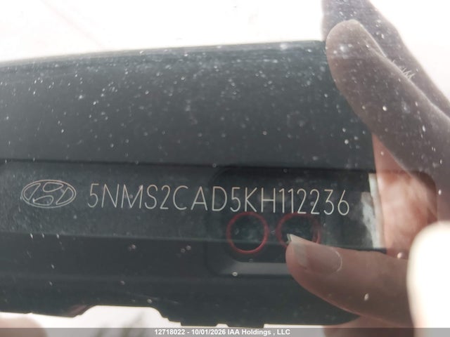 Продажа на аукционе авто 2019 Hyundai Santa Fe Essential, vin: 5NMS2CAD5KH112236, номер лота: 12718022