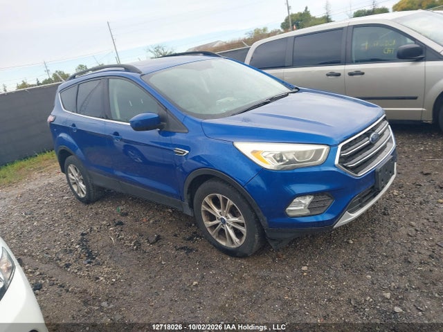 2018 Ford Escape Sel მანქანა იყიდება აუქციონზე, vin: 1FMCU0HD7JUC83270, აუქციონის ნომერი: 12718026