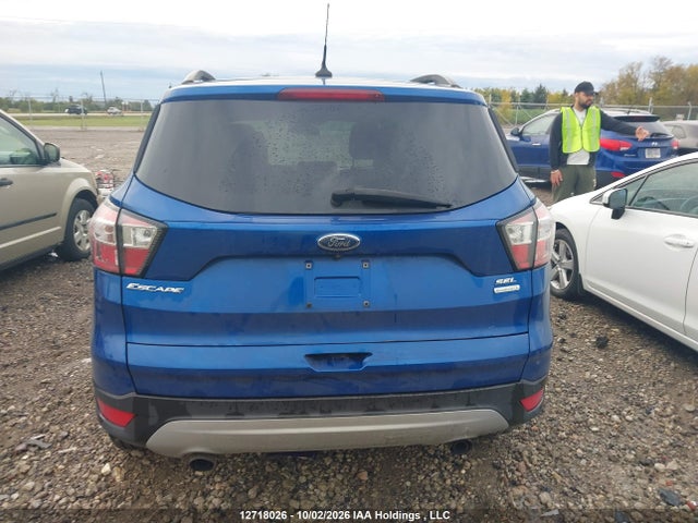 2018 Ford Escape Sel მანქანა იყიდება აუქციონზე, vin: 1FMCU0HD7JUC83270, აუქციონის ნომერი: 12718026