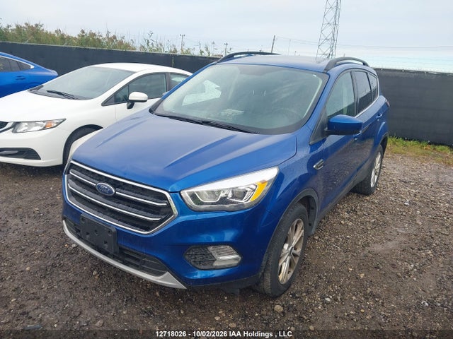 2018 Ford Escape Sel მანქანა იყიდება აუქციონზე, vin: 1FMCU0HD7JUC83270, აუქციონის ნომერი: 12718026