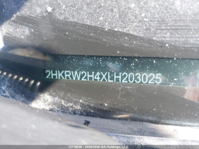Продаж на аукціоні авто 2020 Honda Cr-v Sport, vin: 2HKRW2H4XLH203025, номер лоту: 12718036