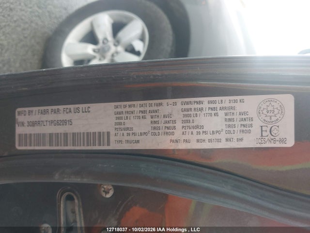 RAM 1500 Classic Slt 2023 3C6RR7LT1PG620915 Image 19