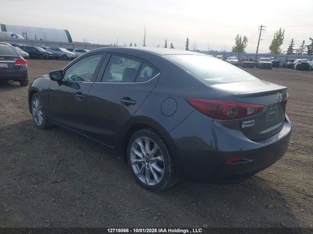 2015 Mazda Mazda3 Gt მანქანა იყიდება აუქციონზე, vin: JM1BM1W37F1260743, აუქციონის ნომერი: 12718066