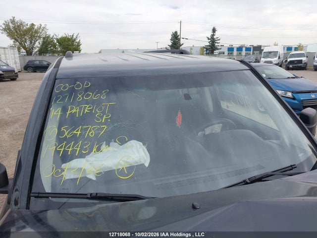 Aukcja sprzedaży 2014 Jeep Patriot Sport/north, vin: 1C4NJRAB2ED564787, numer aukcji: 12718068