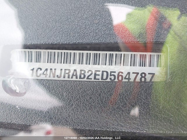 Aukcja sprzedaży 2014 Jeep Patriot Sport/north, vin: 1C4NJRAB2ED564787, numer aukcji: 12718068