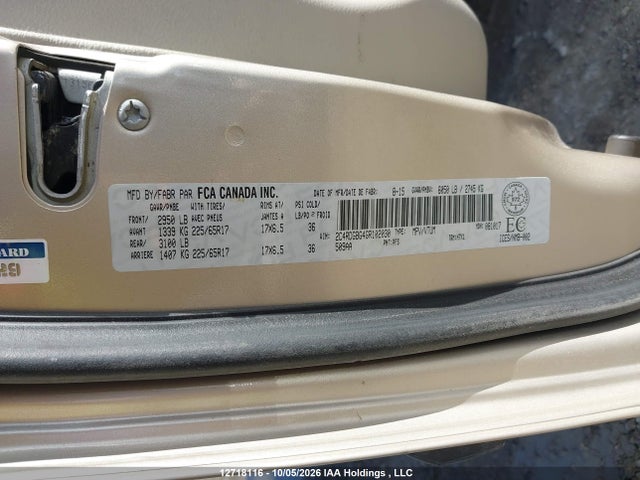 Auction sale of the 2016 Dodge Grand Caravan Se, vin: 2C4RDGBG4GR102030, lot number: 12718116