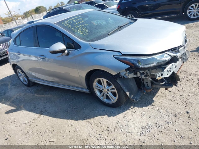 12718142 :رقم المزاد ، 3G1BH6SE4JS554402 vin ، 2018 Chevrolet Cruze Lt مزاد بيع