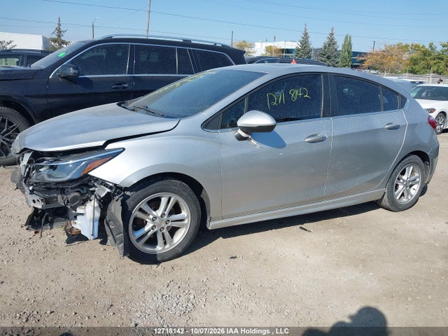 12718142 :رقم المزاد ، 3G1BH6SE4JS554402 vin ، 2018 Chevrolet Cruze Lt مزاد بيع