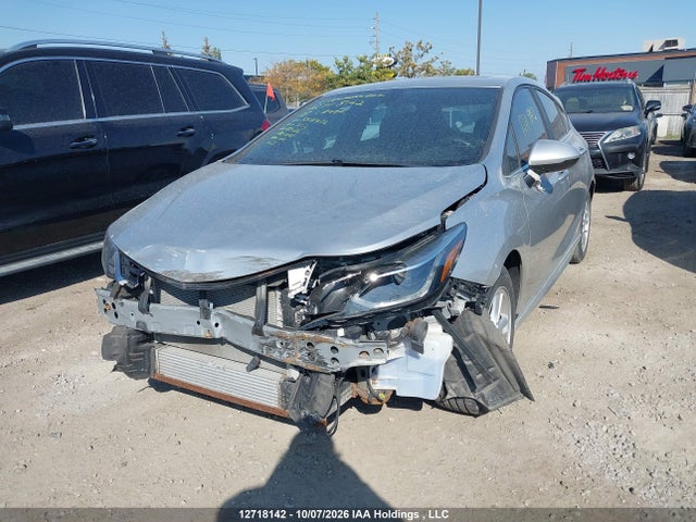 12718142 :رقم المزاد ، 3G1BH6SE4JS554402 vin ، 2018 Chevrolet Cruze Lt مزاد بيع