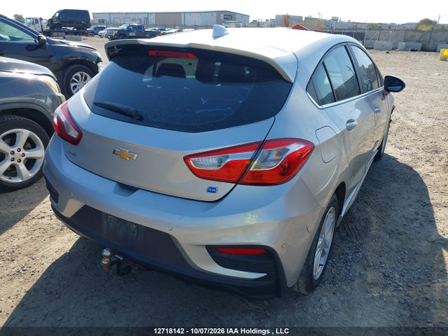 12718142 :رقم المزاد ، 3G1BH6SE4JS554402 vin ، 2018 Chevrolet Cruze Lt مزاد بيع