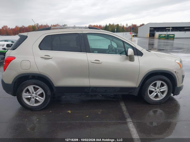 Продаж на аукціоні авто 2015 Chevrolet Trax 2lt, vin: 3GNCJLSB9FL116620, номер лоту: 12718209
