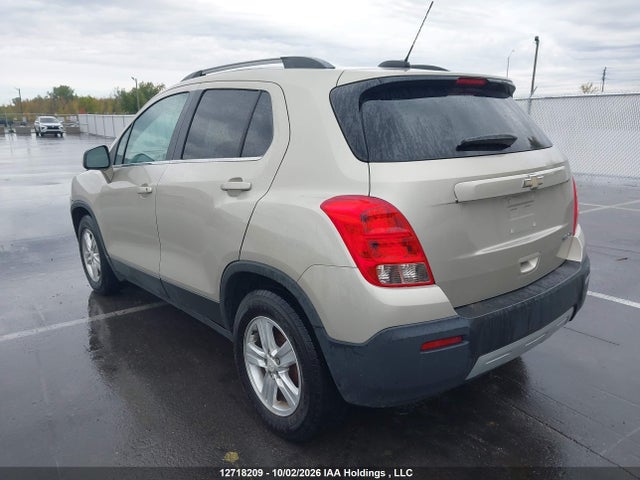 Продаж на аукціоні авто 2015 Chevrolet Trax 2lt, vin: 3GNCJLSB9FL116620, номер лоту: 12718209