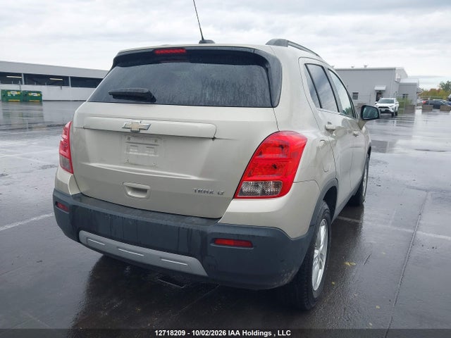 Продаж на аукціоні авто 2015 Chevrolet Trax 2lt, vin: 3GNCJLSB9FL116620, номер лоту: 12718209