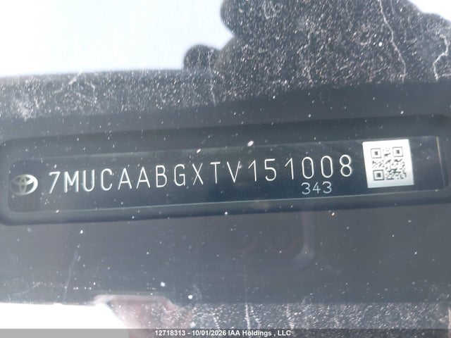 2026 Toyota Corolla Cross Le მანქანა იყიდება აუქციონზე, vin: 7MUCAABGXTV151008, აუქციონის ნომერი: 12718313