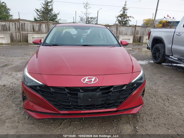 12718320 :رقم المزاد ، KMHLM4AG5MU072522 vin ، 2021 Hyundai Elantra Essential Ivt With Hyundai Smartsense Package مزاد بيع