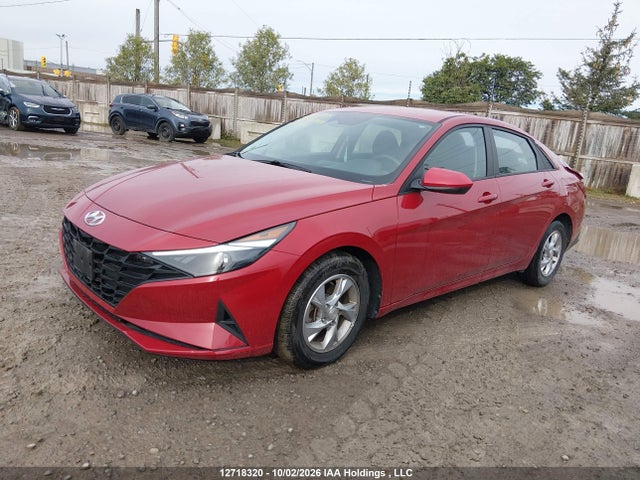 12718320 :رقم المزاد ، KMHLM4AG5MU072522 vin ، 2021 Hyundai Elantra Essential Ivt With Hyundai Smartsense Package مزاد بيع